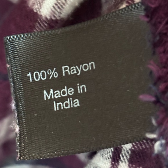 Lane Bryant Purple Plaid Button Front Peplum Tunic Top 26/28 - Picture 13 of 14